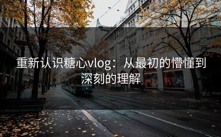 重新认识糖心vlog：从最初的懵懂到深刻的理解